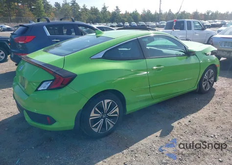 2017 Honda Civic Ex-L z USA, uszkodzony, nr VIN 2HGFC3B78HH352944